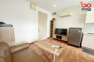 For RentCondoBangna, Bearing, Lasalle : Condo for rent, The Coast Bangkok, area 33.18 square meters, 28th floor, Sukhumvit Road