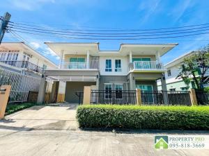 For SaleHouseNawamin, Ramindra : KT24S-013 House for Sale Delight @ Scene Watcharapol-Jatuchot, 4 bedroom 56 Sqw 200 Sqm new renovate Furniture Built-in near Ramintra Sukhaphiban 5 Phoem Sin Saimai Hathairat Kanchanaphisek Chatu Chot Expressway Toll