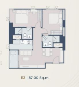 For SaleCondoWongwianyai, Charoennakor : FOR SALE 🔥 2 Bed 57 sq.m. Price 7.16 MB 💥 : Life Charoennakhon Sathorn : Aum 065-512-1395