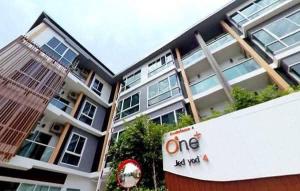 For SaleCondoChiang Mai : Condo for sale, One Plus Chet Yot, 4 corner rooms 4th floor