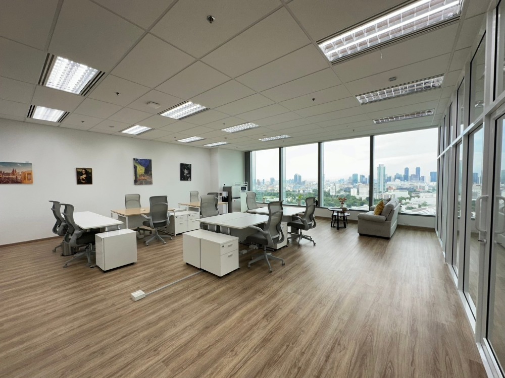 For RentOfficeAri,Anusaowaree : ❖ Office 20+ floor, Heart of Ari ❖ 7.5/9/10 sq.m. | Paronamic 180 drgree city view | Vanit Place Aree Opposite Pearl Bangkok, near BTS Ari 200 m., La Villa 300 m., Phyathai 2 Hospital 850 m.