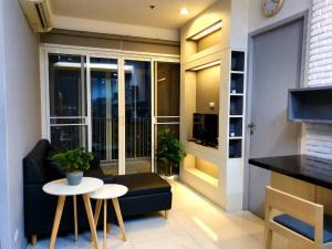 For SaleCondoOnnut, Udomsuk : Condo for sale, next to BTS On Nut, 2 bedrooms, less than 8 million, beautifully decorated, fully furnished, best view in the project