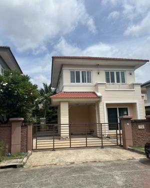 For RentHouseRama5, Ratchapruek, Bangkruai : Single house for rent, Casa Ville Village, Ratchaphruek-Chaengwattana, opposite Robinson Lifestyle Ratchaphruek