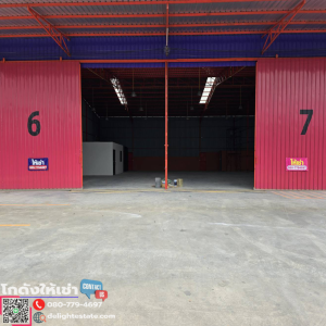 For RentWarehouseRama5, Ratchapruek, Bangkruai : Warehouse for rent, 400 sq m., HomePro area, Rama 5 roundabout, Ratchaphruek, Bang Kruai, Nonthaburi