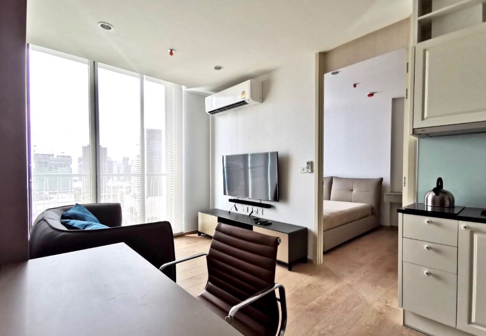 For RentCondoSukhumvit, Asoke, Thonglor : 1BR/1BA Noble Recole Sukhumvit 19 |22nd Floor, 35 sq.m. | Rental Price 27K Baht/Month | Selling Price 8.5MB