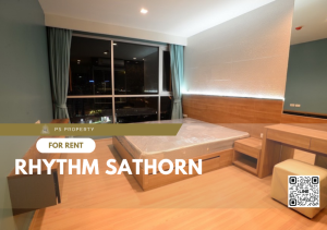 For RentCondoSathorn, Narathiwat : For rent ✨ Rhythm Sathorn - Narathiwas ✨ complete furniture and electrical appliances, near BTS Saphan Taksin.