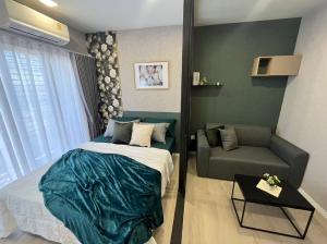 For RentCondoPathum Thani,Rangsit, Thammasat : [For rent] Modiz Launch Thammasat-Rangsit 1 bedroom, 1 bathroom, 1 BEDROOM, size 26.24 sq m., 17,500 baht/month