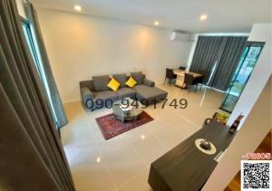 For RentTownhousePattanakan, Srinakarin : House for rent, Patio Srinakarin - Rama 9, near the Yellow Line, Sri Kreetha Station