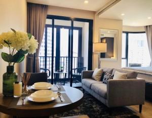 For RentCondoSukhumvit, Asoke, Thonglor : New room! Ashton Asoke, beautiful city view, fully furnished, near MRT and BTS, ready to move in