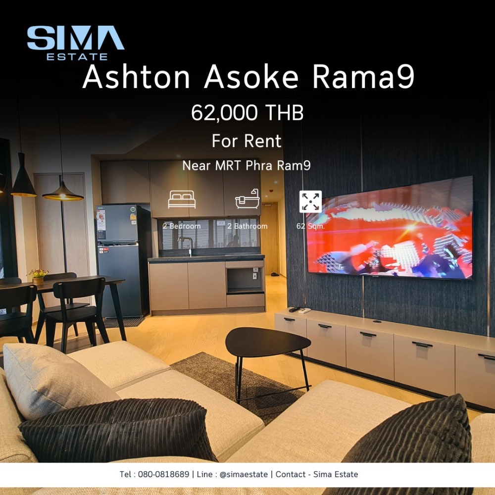 For RentCondoRama9, Petchburi, RCA : (For rent) 🏠Ashton Asoke Rama9 |