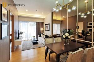 For RentCondoSukhumvit, Asoke, Thonglor : JY-R0219 - For Rent Siamese Exclusive Sukhumvit 31, Size 70 sq.m., 2 Bed, 1 Bath, 15th Floor