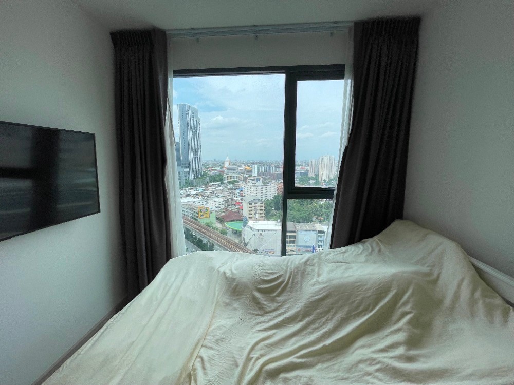 For SaleCondoOnnut, Udomsuk : S-IM66111 Condo for sale, Ideo Mobi Sukhumvit 66, 18th floor, city view, 34.40 sq m., 1 bedroom, 1 bathroom, 5.35million, 064-959-8900