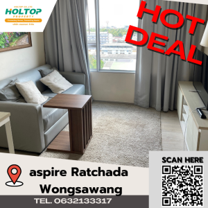 For RentCondoBang Sue, Wong Sawang, Tao Pun : #A383 For rent aspire Ratchada - Wongsawang