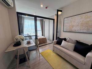 For RentCondoBangna, Bearing, Lasalle : Condo for rent, Ideo Mobi Sukhumvit East Point (Ideo Mobi Sukhumvit East Point), BTS Bangna, rental price 14,000.00 baht/month, 1 bedroom, 1 bathroom, 27.18 sq m., 11th floor