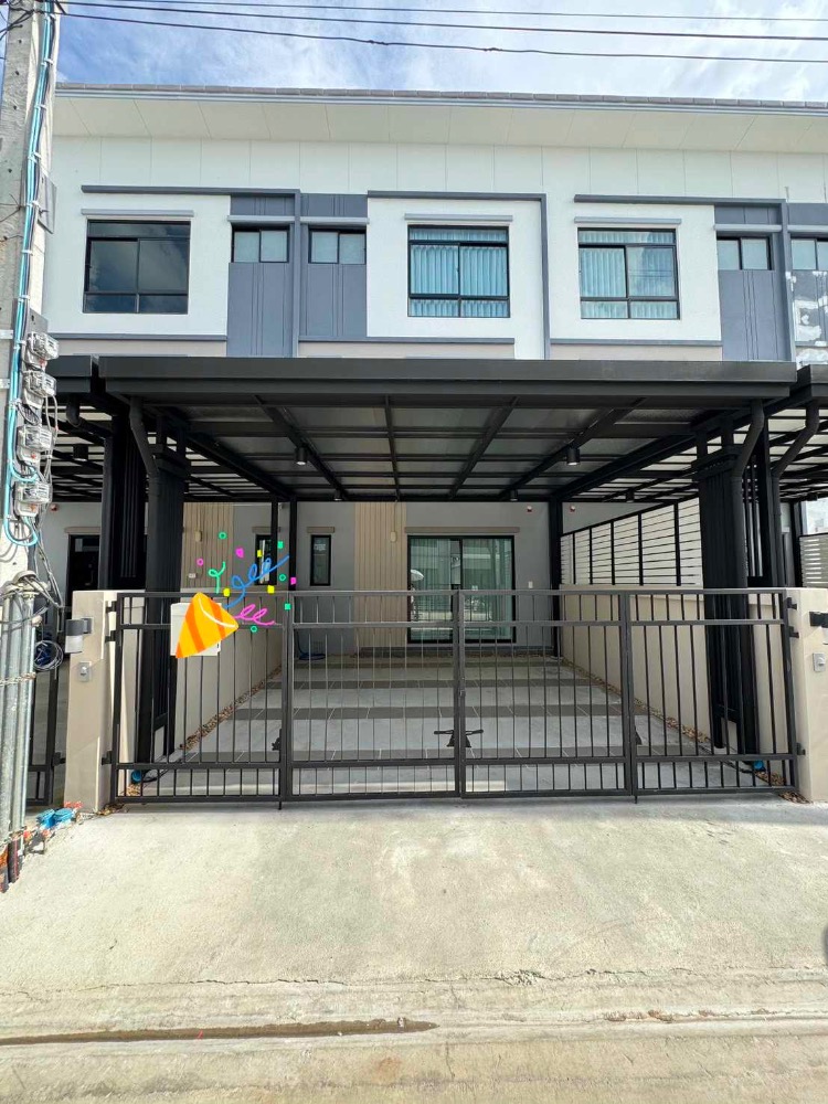 For RentTownhouseOnnut, Udomsuk : 📢🏡 Rent a house in Q Prime Sukhumvit 77 On Nut 46 project. Beautiful house, ready to move in, very convenient to travel.