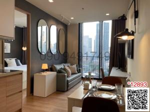 For RentCondoSukhumvit, Asoke, Thonglor : Condo for rent: Noble Around Sukhumvit 33, 1 bedroom, 10th floor, beautifully decorated, near BTS Phrom Phong