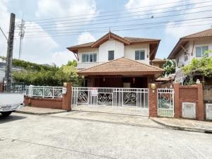 For SaleHouseKaset Nawamin,Ladplakao : For sale, 2-storey single house, corner house, Prinyada Kaset Nawamin (Jamchan), area 54 sq.w., beautiful house, ready to move in, cheap price, near Chalongrat Expressway and Lerdsala School