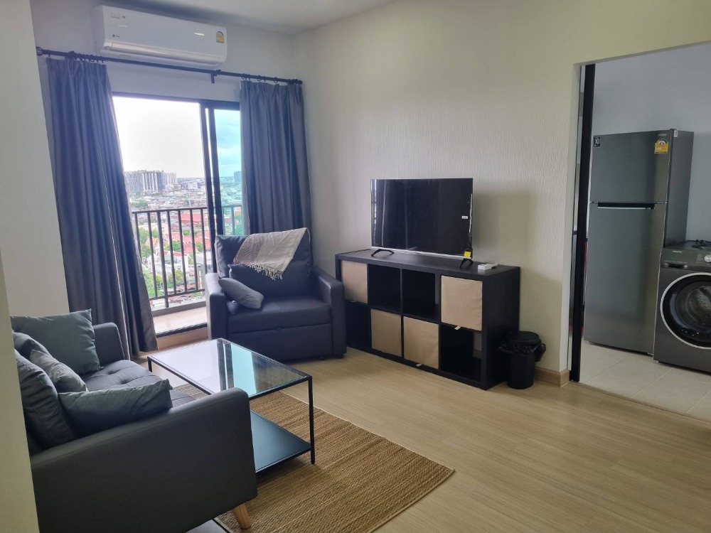 For RentCondoWongwianyai, Charoennakor : Condo for rent Supalai Loft Prajadhipok - Wongwian Yai 2 bedrooms, 2 bathrooms, 70 sq m., near BTS Wongwian Yai *Beautiful room, best price in the building, beautiful view, fully furnished, never used, large room