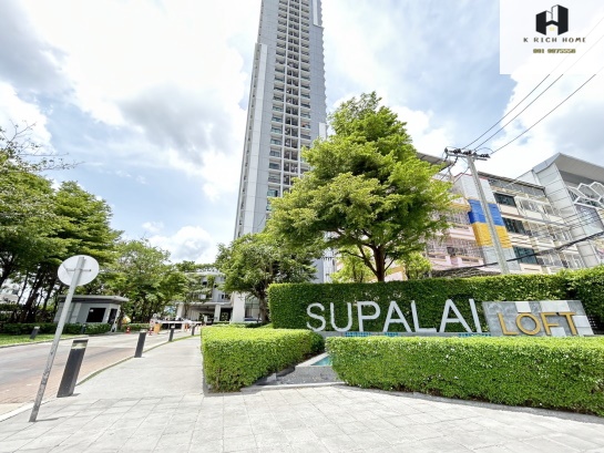 For SaleCondoThaphra, Talat Phlu, Wutthakat : Condo for sale Supalai Loft at Talat Phlu Station 33 sq.m. 12th floor New room Ready to move in Cheap price Near The Mall only 200 meters and BTS Talat Phlu