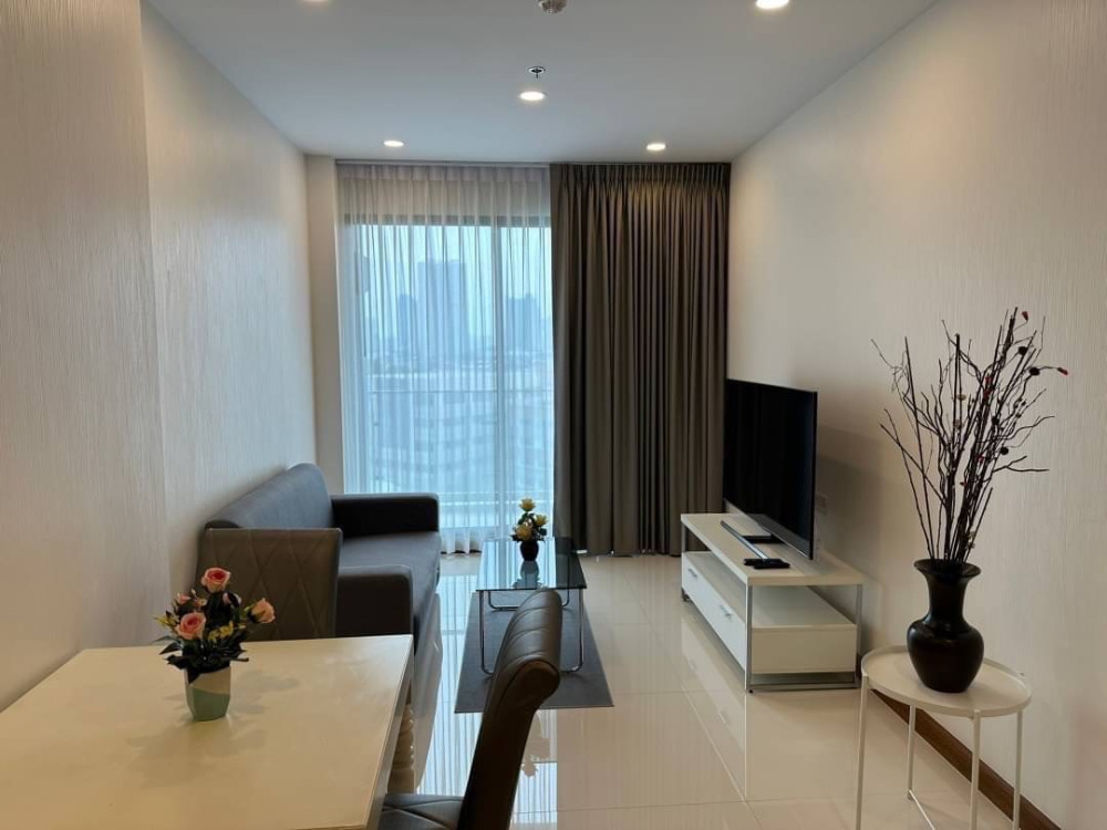 For RentCondoWongwianyai, Charoennakor : Condo for rent Supalai Premier Charoen Nakhon 1 bedroom, pool view, Icon Siam, 18,000 baht per month