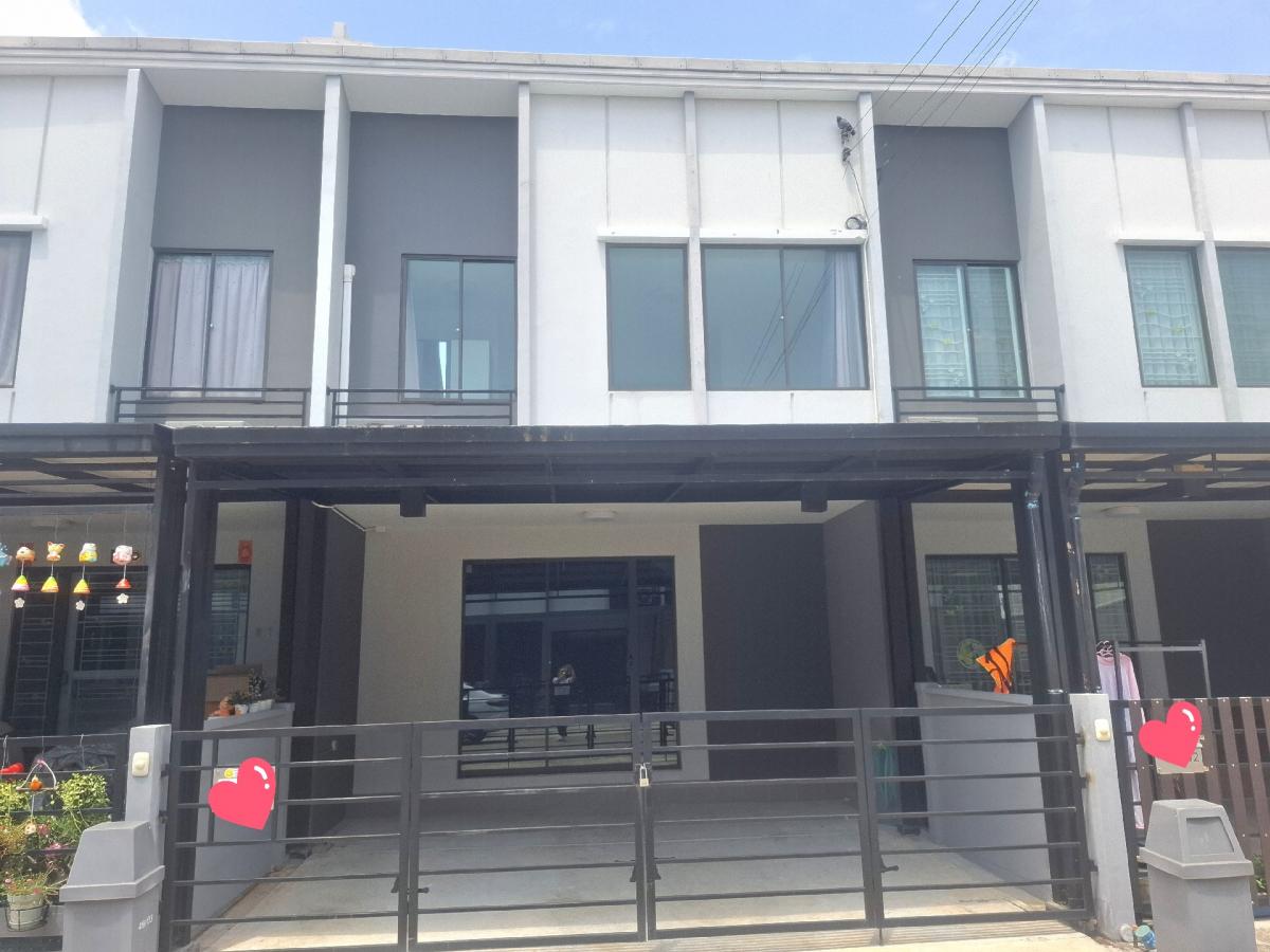 For RentTownhouseChaengwatana, Muangthong : 2-storey townhouse for rent, 18 sq m, located at Pleno Chaiyaphruek-Chaengwattana, near HomePro