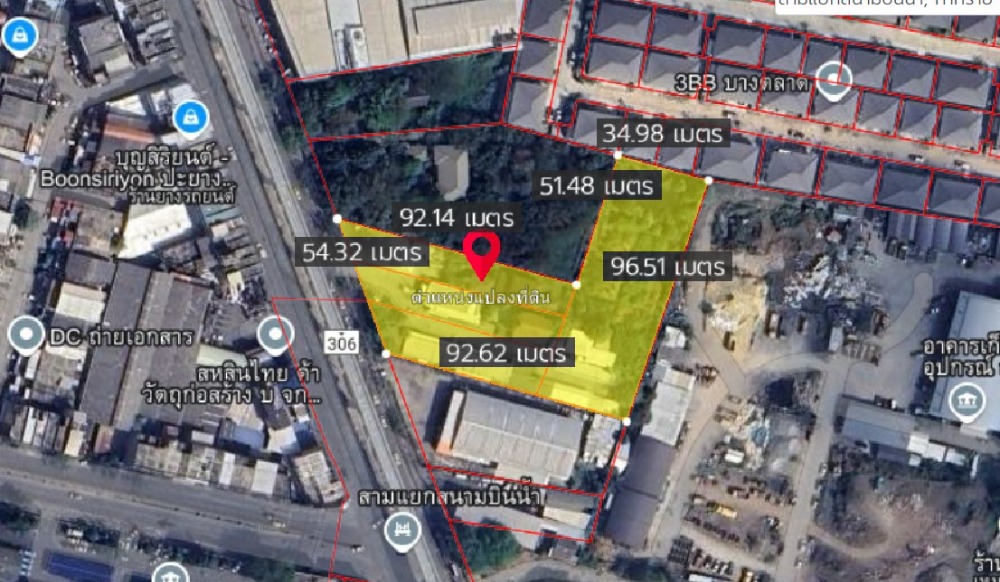 For SaleLandRama5, Ratchapruek, Bangkruai : Land next to Tiwanon Road Yak Khae Rai / (SALE) STONE854