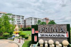 For SaleCondoPattanakan, Srinakarin : Condo for sale, Prima Srinakarin, corner room, 2 bedrooms, good location, near BTS On Nut, Suan Luang District, Bangkok