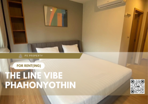 For RentCondoLadprao, Central Ladprao : For rent ✨ THE LINE VIBE Phahonyothin ✨ complete furniture and electrical appliances. Opposite Central Ladprao