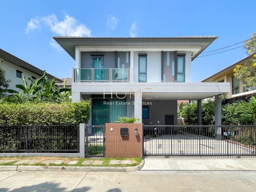 For RentHouseBangna, Bearing, Lasalle : Detached House Burasiri Wongwaen - Onnut / 4 Bedrooms (FOR RENT), Burasiri Wongwaen - Onnut / Detached House 4 Bedrooms (FOR RENT) COF400