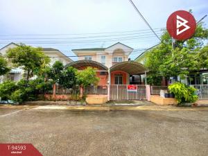 For SaleTownhouseSamut Prakan,Samrong : Single house for sale, Lally Ville Village 1, Srinakarin-Theparak, Phraeksa, Samut Prakan