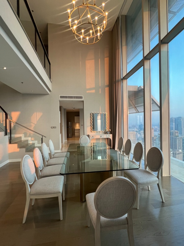 For RentCondoWitthayu, Chidlom, Langsuan, Ploenchit : 🌟✨For rent the best Penthouse in city Magnolia Ratchadamri 3 beds duplex with luxury furniture and superb panorama view, near Central World ready to move in.