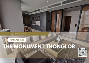 For SaleCondoSukhumvit, Asoke, Thonglor : Urgent sale 🔥 The Monument Thonglor 🔥 Pet Friendly 2 bedrooms, 3 bathrooms, near BTS Thonglor