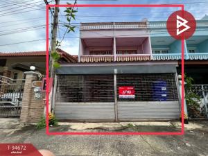 For SaleTownhouseSamut Songkhram : Townhouse for sale, 2 floors, Soi Ekachai Soi 3, area 24 sq m, Mae Klong, Samut Songkhram