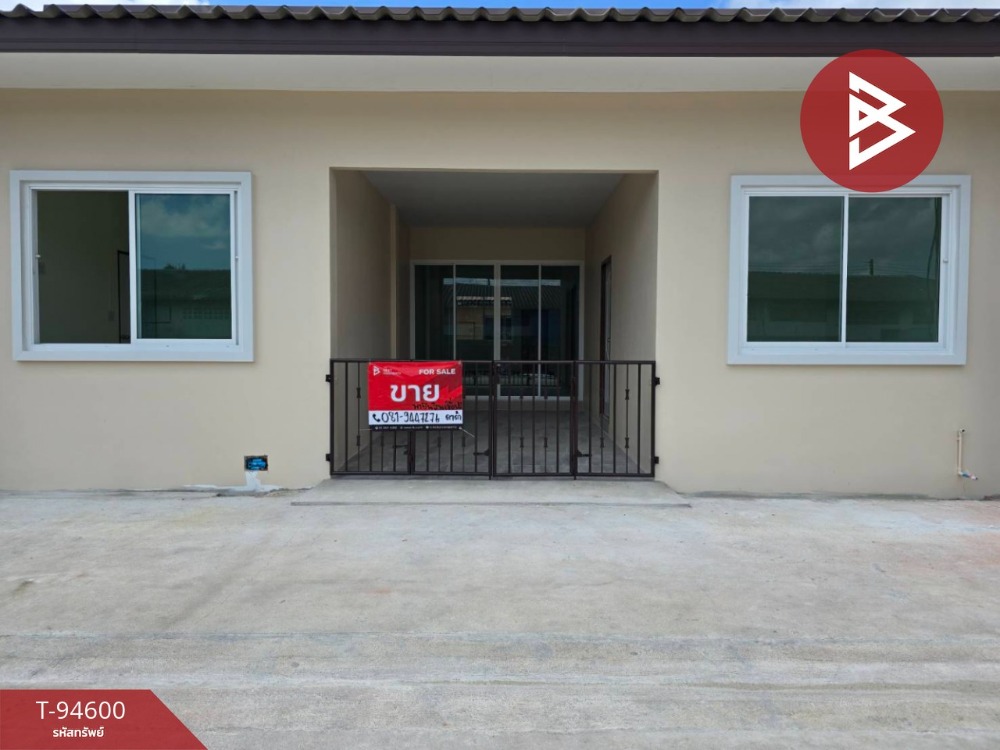 For SaleTownhouseSamut Songkhram : Single-storey townhouse for sale, Temsuk Village, Samut Songkhram