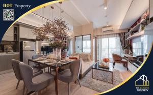 For SaleCondoRama9, Petchburi, RCA : Urgent sale Ideo Rama 9-Asoke, luxury condo in the heart of Rama 9, 1 bedroom, 1 bathroom, no furniture, near MRT Rama 9