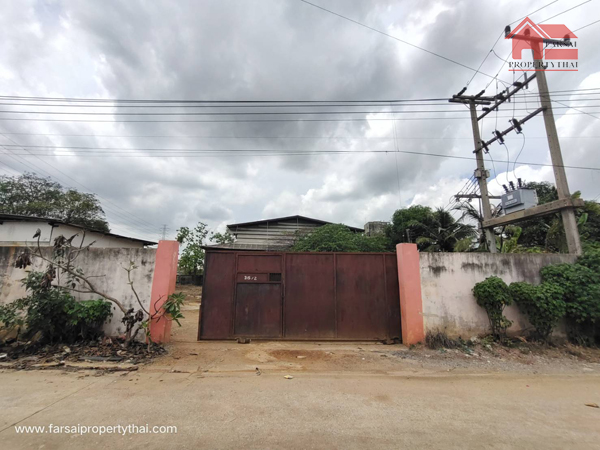 For RentFactoryMahachai Samut Sakhon : Factory/warehouse building for rent, area 1 rai 17 wa, usable area 300 sq m, office, electricity 350KVA, Soi WPO 11, Thanon Setthakit 1, rental price 38,000 baht/month