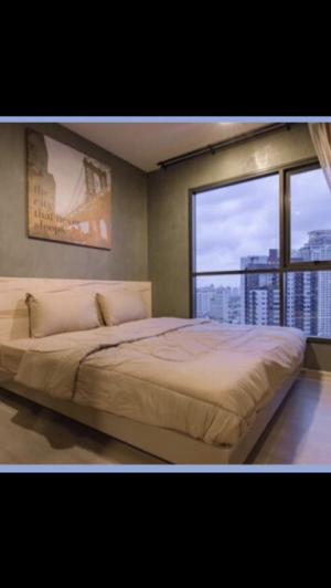 For RentCondoOnnut, Udomsuk : For Rent Condo for rent Life Sukhumvit 48 BTS Phrakhorong 1 bed 34 sqm price 17,000 baht/month Building S, high floor 28+