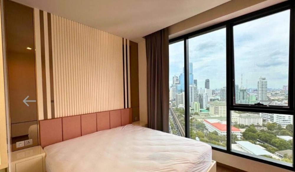 For RentCondoAri,Anusaowaree : The room has never been rented out. Electrical appliances are ready to move in!!! Condo for rent Ideo Q Victory Size 55.65 sqm (2 bedrooms/1 bathroom) at a price of 43,000 baht/month.