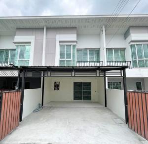 For SaleTownhouseNawamin, Ramindra : S-TBVSR101 Townhouse for sale, Blessville Village, Soi Ram Intra 117, size 19.30 sq m., 2 floors, usable area 76 sq m., 3 bedrooms, 2 bathrooms, 2.5 million, 063-759-1967