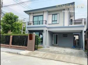 For RentHousePathum Thani,Rangsit, Thammasat : #For rent, single house, The Plant, Bangkok - Pathum Thani, 3 bedrooms, 3 bathrooms, 2 floors, parking for 2 cars #Including common areas, rental price 20,000 / month #For rent for residence only