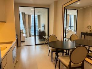 For RentCondoWitthayu, Chidlom, Langsuan, Ploenchit : For rent Noble Ploenchit, connected to BTS, can walk to the mall immediately, large room size 55 sq m (private elevator), 17th floor, T.062-3912496