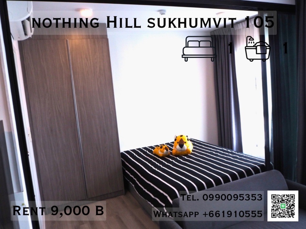 For RentCondoBangna, Bearing, Lasalle : Condo for rent Notting Hill Sukhumvit 105 (Notting Hill Sukhumvit 105) Origin properties