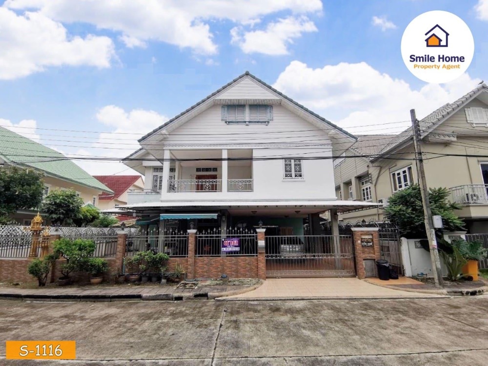 For SaleHouseMin Buri, Romklao : Single house for sale, Parkway Chalet Ramkhamhaeng