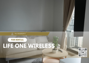 For RentCondoWitthayu, Chidlom, Langsuan, Ploenchit : For rent 🔥 Life One Wireless 🔥 Beautiful room, furniture, complete electrical appliances, near BTS Ploenchit.