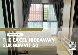 For RentCondoOnnut, Udomsuk : For rent 🔥 The Excel Hideaway Sukhumvit 50 🔥 near BTS On Nut, complete with furniture and electrical appliances.