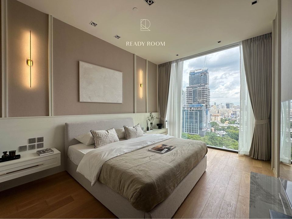 For RentCondoWitthayu, Chidlom, Langsuan, Ploenchit : ✅ For rent - 28 CHIDLOM, Super Luxury 2 bedrooms, fully furnished, ready to move in immediately