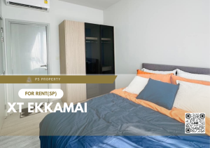 For RentCondoSukhumvit, Asoke, Thonglor : For rent 🔥 XT EKKAMAI 🔥 complete furniture and electrical appliances, near BTS Ekkamai.