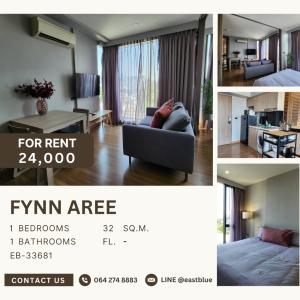 For RentCondoAri,Anusaowaree : Fynn Aree 1 Bed for rent 24,000 per month