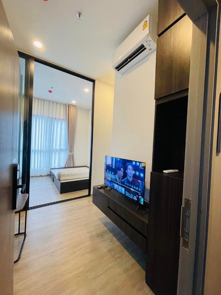 For RentCondoNawamin, Ramindra : Condo for rent Origin Plug & Play Ramintra (1 bedroom) 3rd floor near MRT Pink Line, Ram Intra Station, Km.9