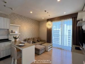 For RentCondoSukhumvit, Asoke, Thonglor : Condo for sale or rent, HQ Tonglor, size 43 sq m., 30 floor, fully furnished, ready to move in, near BTS Thonglor